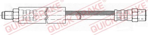 QUICK BRAKE 32.312 - Тормозной шланг autospares.lv