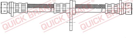 QUICK BRAKE 22.909 - Тормозной шланг autospares.lv