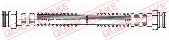 QUICK BRAKE 22.503 - Тормозной шланг autospares.lv