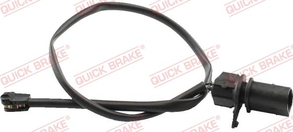 QUICK BRAKE WS 0490 A - Сигнализатор, износ тормозных колодок autospares.lv