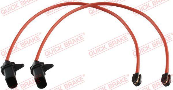 QUICK BRAKE WS 0454 A - Сигнализатор, износ тормозных колодок autospares.lv