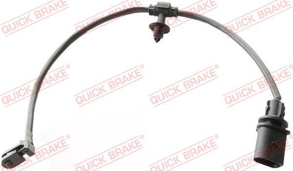 QUICK BRAKE WS 0450 A - Сигнализатор, износ тормозных колодок autospares.lv