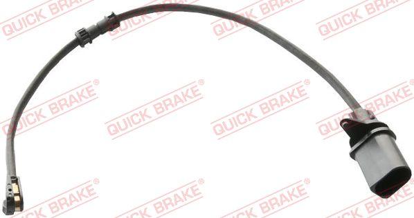 QUICK BRAKE WS 0451 B - Сигнализатор, износ тормозных колодок autospares.lv