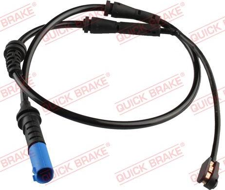 QUICK BRAKE WS 0465 A - Сигнализатор, износ тормозных колодок autospares.lv