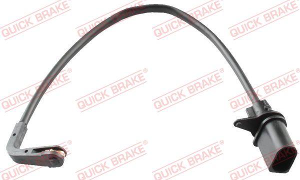 QUICK BRAKE WS 0403 A - Сигнализатор, износ тормозных колодок autospares.lv