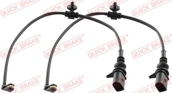 QUICK BRAKE WS 0415 A - Сигнализатор, износ тормозных колодок autospares.lv