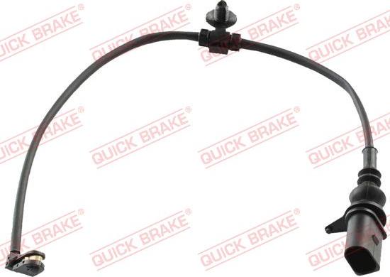 QUICK BRAKE WS 0415 B - Сигнализатор, износ тормозных колодок autospares.lv