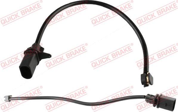 QUICK BRAKE WS 0486 A - Сигнализатор, износ тормозных колодок autospares.lv