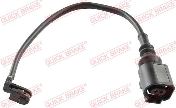 QUICK BRAKE WS0429A - Сигнализатор, износ тормозных колодок autospares.lv