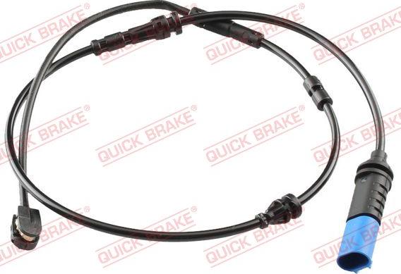 QUICK BRAKE WS 0424 A - Сигнализатор, износ тормозных колодок autospares.lv