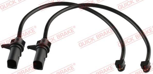 QUICK BRAKE WS 0479 A - Сигнализатор, износ тормозных колодок autospares.lv