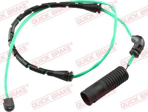 QUICK BRAKE WS 0199 A - Сигнализатор, износ тормозных колодок autospares.lv