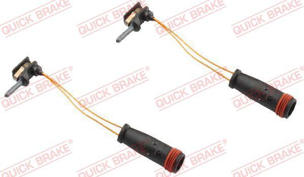 QUICK BRAKE WS 0196 A - Сигнализатор, износ тормозных колодок autospares.lv