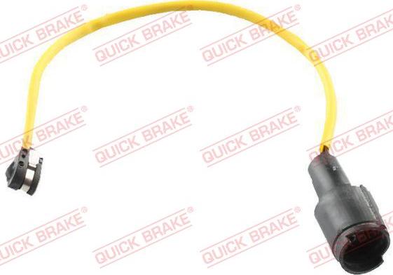 QUICK BRAKE WS 0148 A - Сигнализатор, износ тормозных колодок autospares.lv