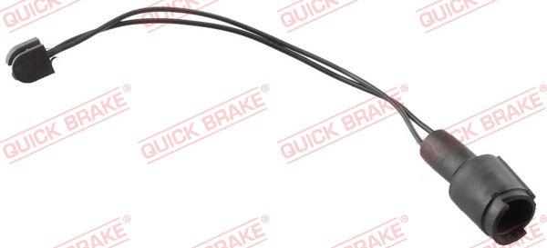 QUICK BRAKE WS 0102 A - Сигнализатор, износ тормозных колодок autospares.lv