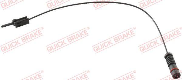 QUICK BRAKE WS 0116 B - Сигнализатор, износ тормозных колодок autospares.lv