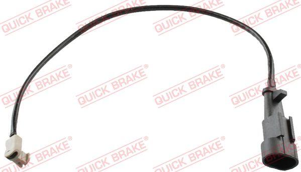 QUICK BRAKE WS 0179 B - Сигнализатор, износ тормозных колодок autospares.lv