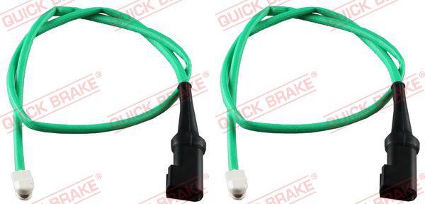 QUICK BRAKE WS 0369 A - Сигнализатор, износ тормозных колодок autospares.lv