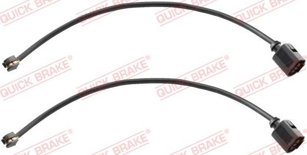 QUICK BRAKE WS 0309 A - Сигнализатор, износ тормозных колодок autospares.lv