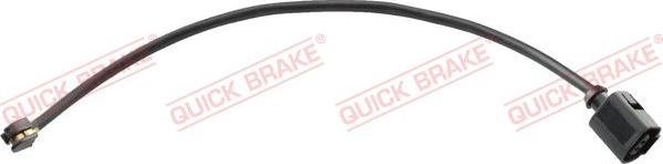 QUICK BRAKE WS 0309 B - Сигнализатор, износ тормозных колодок autospares.lv