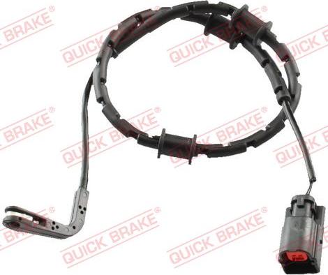 QUICK BRAKE WS 0319 A - Сигнализатор, износ тормозных колодок autospares.lv