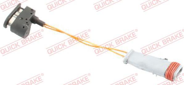 QUICK BRAKE WS 0385 A - Сигнализатор, износ тормозных колодок autospares.lv