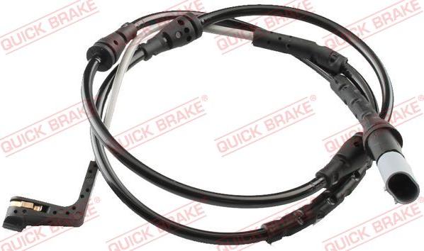 QUICK BRAKE WS 0380 A - Сигнализатор, износ тормозных колодок autospares.lv