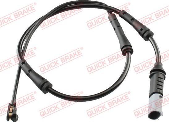 QUICK BRAKE WS 0320 B - Сигнализатор, износ тормозных колодок autospares.lv