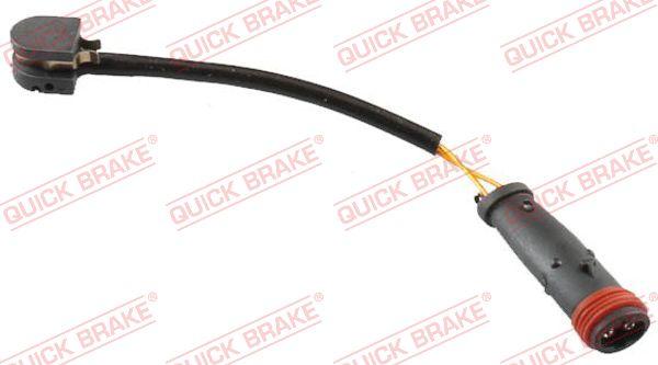 QUICK BRAKE WS 0242 B - Сигнализатор, износ тормозных колодок autospares.lv