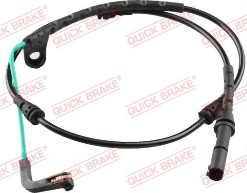 QUICK BRAKE WS 0269 A - Сигнализатор, износ тормозных колодок autospares.lv