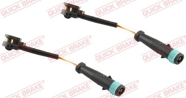 QUICK BRAKE WS 0266 A - Сигнализатор, износ тормозных колодок autospares.lv