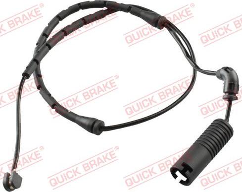 QUICK BRAKE WS 0200 A - Сигнализатор, износ тормозных колодок autospares.lv