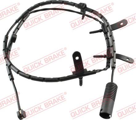 QUICK BRAKE WS 0217 A - Сигнализатор, износ тормозных колодок autospares.lv