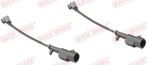 QUICK BRAKE WS 0280 A - Сигнализатор, износ тормозных колодок autospares.lv