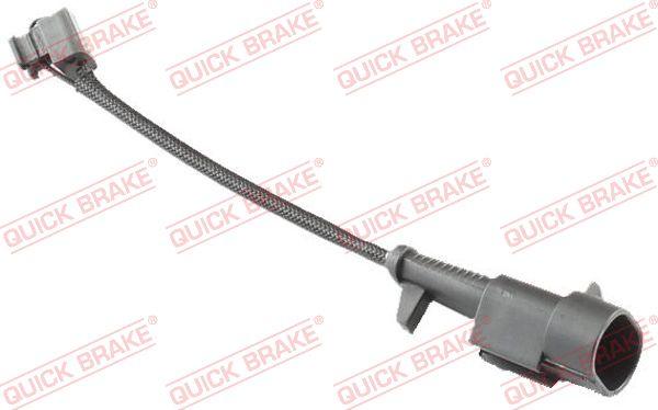 QUICK BRAKE WS 0280 B - Сигнализатор, износ тормозных колодок autospares.lv