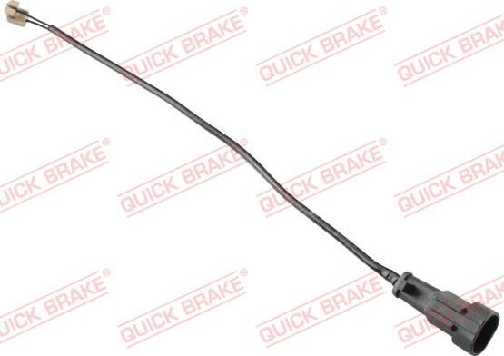 QUICK BRAKE WS 0282 B - Сигнализатор, износ тормозных колодок autospares.lv