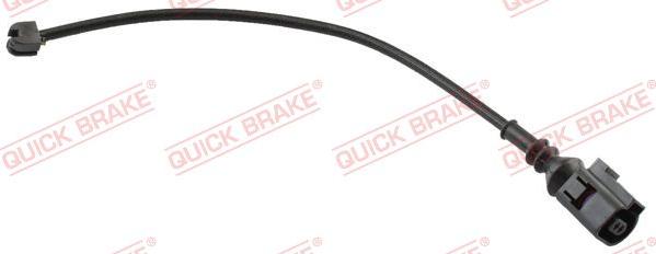 QUICK BRAKE WS 0230 B - Сигнализатор, износ тормозных колодок autospares.lv