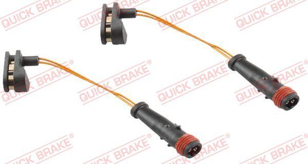 QUICK BRAKE WS 0229 A - Сигнализатор, износ тормозных колодок autospares.lv