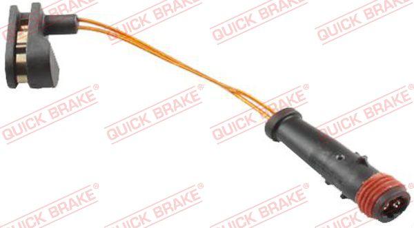 QUICK BRAKE WS0229B - Сигнализатор, износ тормозных колодок autospares.lv