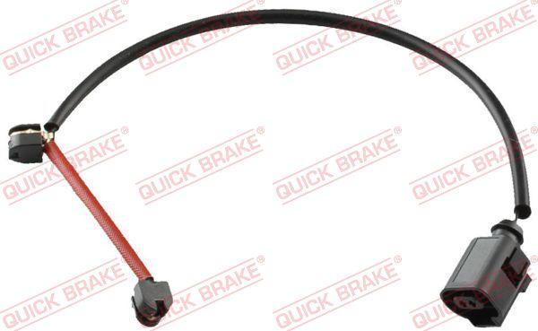 QUICK BRAKE WS 0275 B - Сигнализатор, износ тормозных колодок autospares.lv