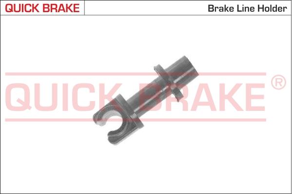 QUICK BRAKE X - Кронштейн, трубопровод тормозно autospares.lv