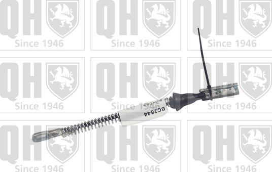 Quinton Hazell BC2844 - Тросик, cтояночный тормоз autospares.lv