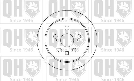 Quinton Hazell BDC4919 - Тормозной диск autospares.lv