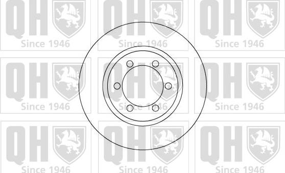 Quinton Hazell BDC4980 - Тормозной диск autospares.lv