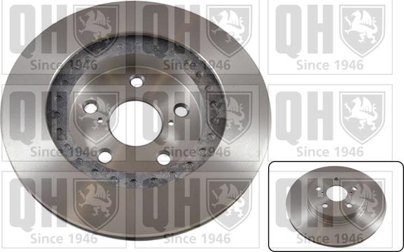 Quinton Hazell BDC4921 - Тормозной диск autospares.lv