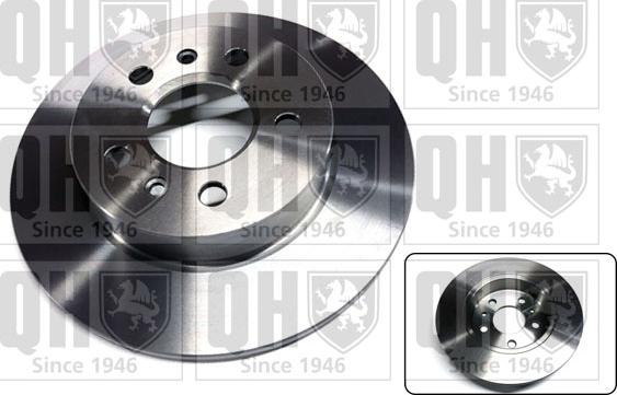 Quinton Hazell BDC4405 - Тормозной диск autospares.lv
