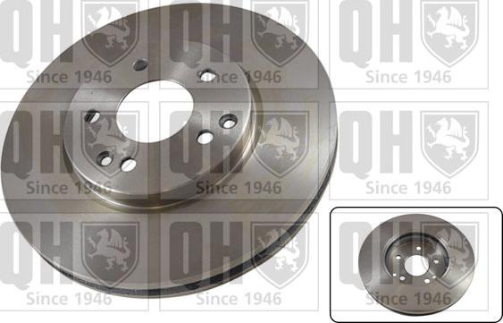 Quinton Hazell BDC4540 - Тормозной диск autospares.lv