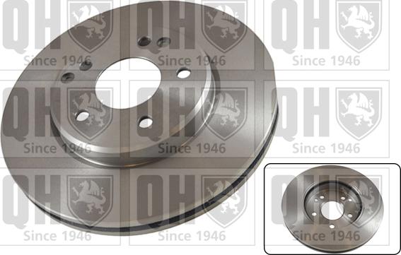 Quinton Hazell BDC4539 - Тормозной диск autospares.lv