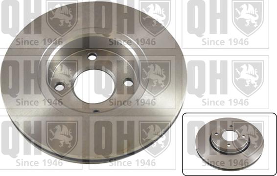 Quinton Hazell BDC4528 - Тормозной диск autospares.lv