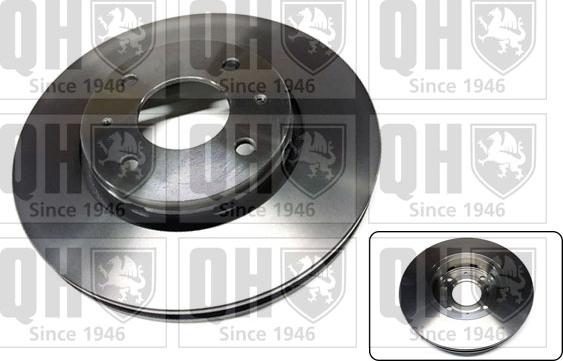 Quinton Hazell BDC4572 - Тормозной диск autospares.lv